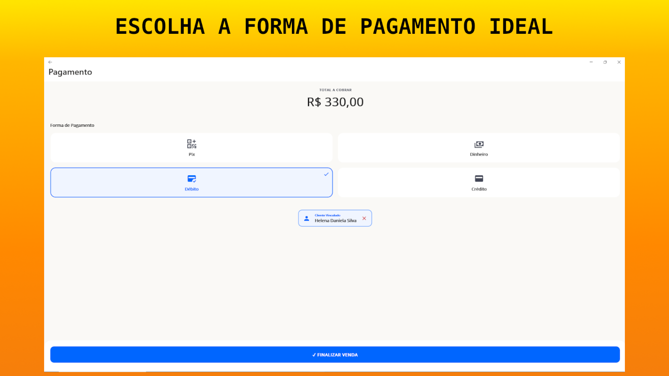 Tela de Controle Financeiro